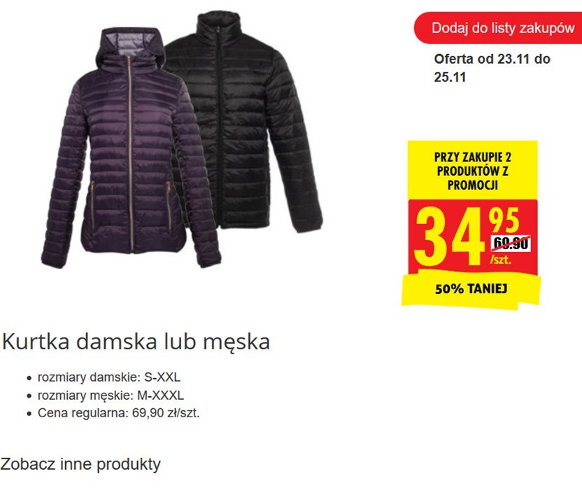 Black Friday 2018 w Biedronce GAZETKA