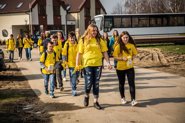 Pola Nadziei 2017. Spod Puckiego Hospicjum wyruszyła Wielka Żonkilowa Sztafeta