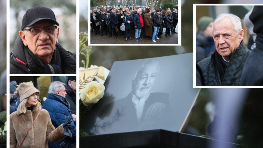 Oto pogrzeb Janusza Majewskiego. Zobaczcie ZDJĘCIA z ceremonii. Przyszły sławne osobistości! 5.04.2024