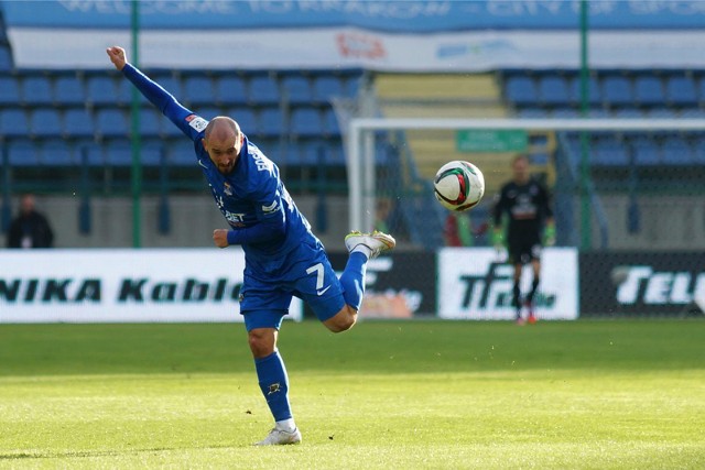 Tomasz Foszmańczyk zdobył bramkę dla Ruchu Chorzów w sparingu z Hutnikiem Kraków