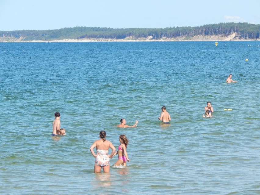 Plażowanie w Ustce