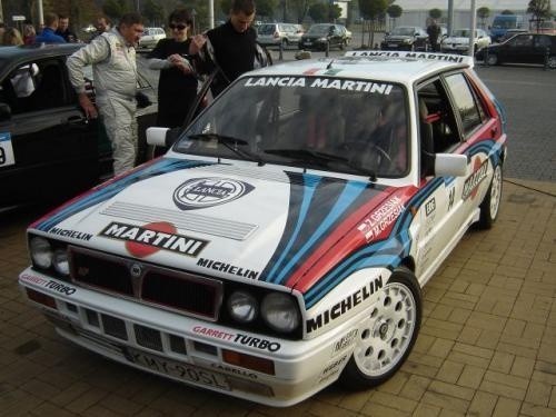 Fot. Aleksandra Szmandra: Lancia Delta HF Integrale to jedno...