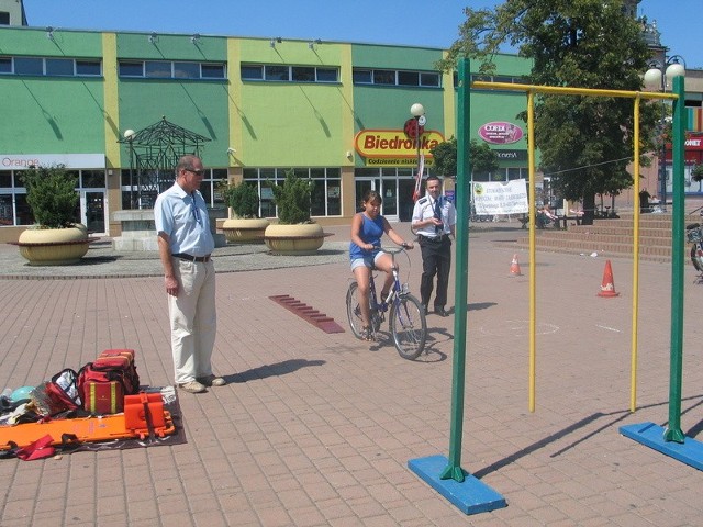 Atrakcją pikniku jest możliwość zdania egzaminu na kartę rowerową i motorowerową