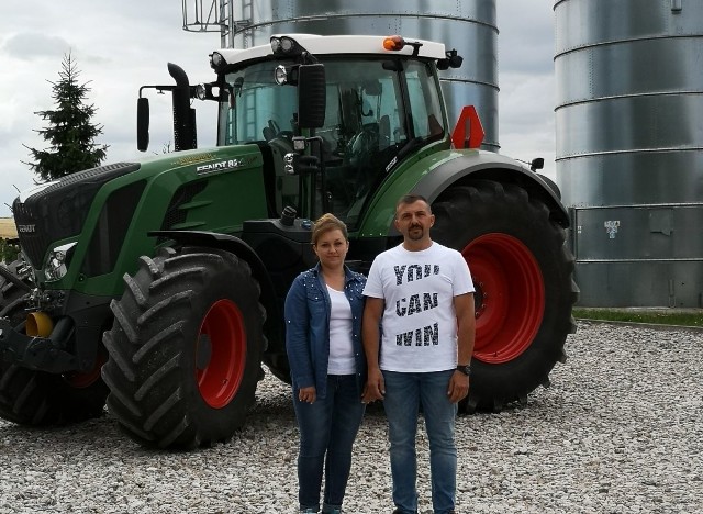 Ewa i Rafał Tomaszewscy w swoim gospodarstwie przywiązują uwagę do porządku i czystości.