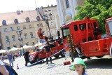 Festyn z okazji Dnia Strażaka na Rynku Staromiejskim w Toruniu [zdjęcia]