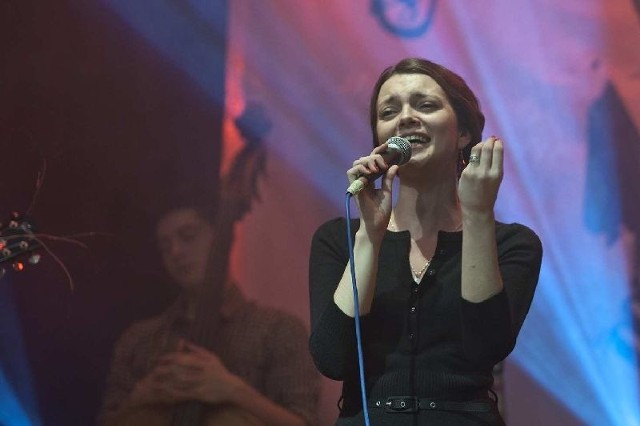 Młodziutka ukraińska wokalistka Maria Guraievska urzekła pińczowian swoim niesamowitym głosem.