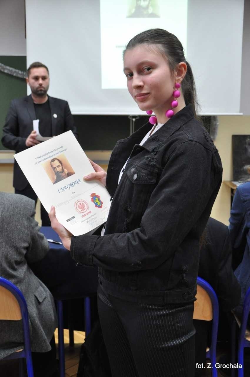 I nagrodę w konkursie zdobyła Katarzyna Różok.