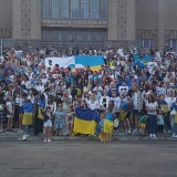 Dzień Niepodległości Ukrainy na Placu Zwycięstwa w Szczecinie [ZDJĘCIA]
