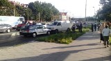 Policyjny pościg, który zakończył się w centrum Szczecina, zaczął się jeszcze w Niemczech. Niemiecki radiowóz miał kolizję [wideo]