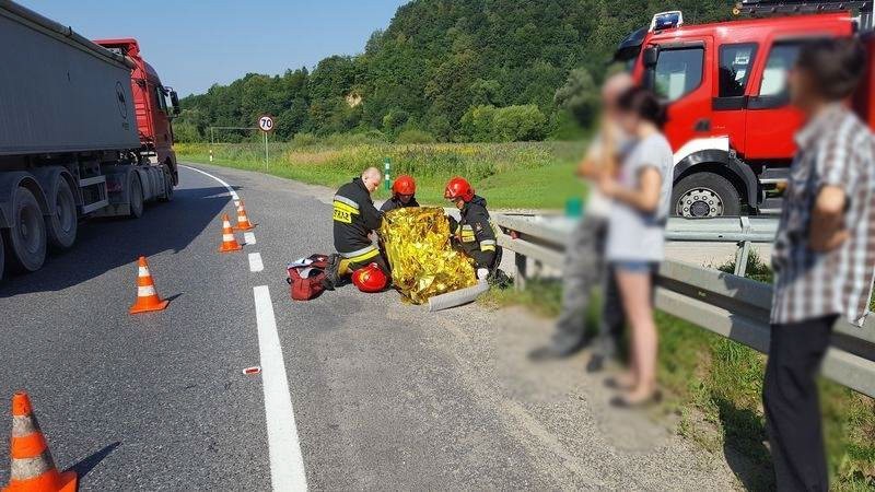 DK 75. Droga krakowska znów pechowa dla kieujących [ZDJĘCIA]