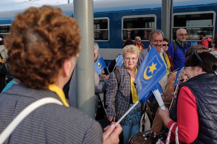 Tarnów. Węgierska pielgrzymka dotarła do miasta [ZDJĘCIA]