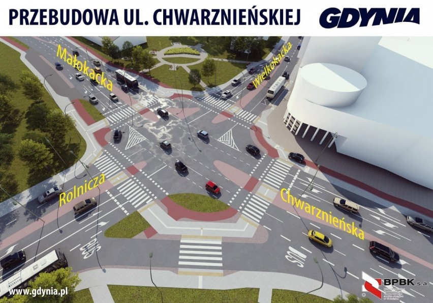 Po latach opóźnień jest przetarg na nową Chwarznieńską w Gdyni. Kosztować ma 70 mln zł