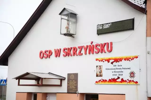 Strażnica w Skrzyńsku już po remoncie.