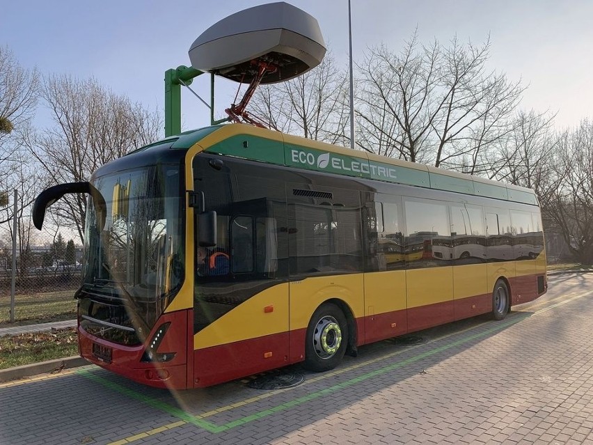 Tak będzie wyglądało ładowanie autobusu na krańcówce...