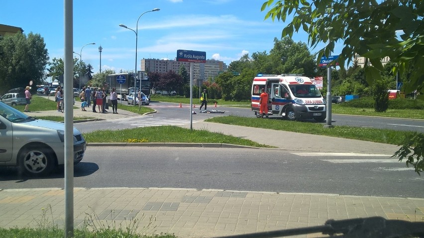 Ul. Okulickiego w stronę al. Wyzwolenia jest zablokowana....