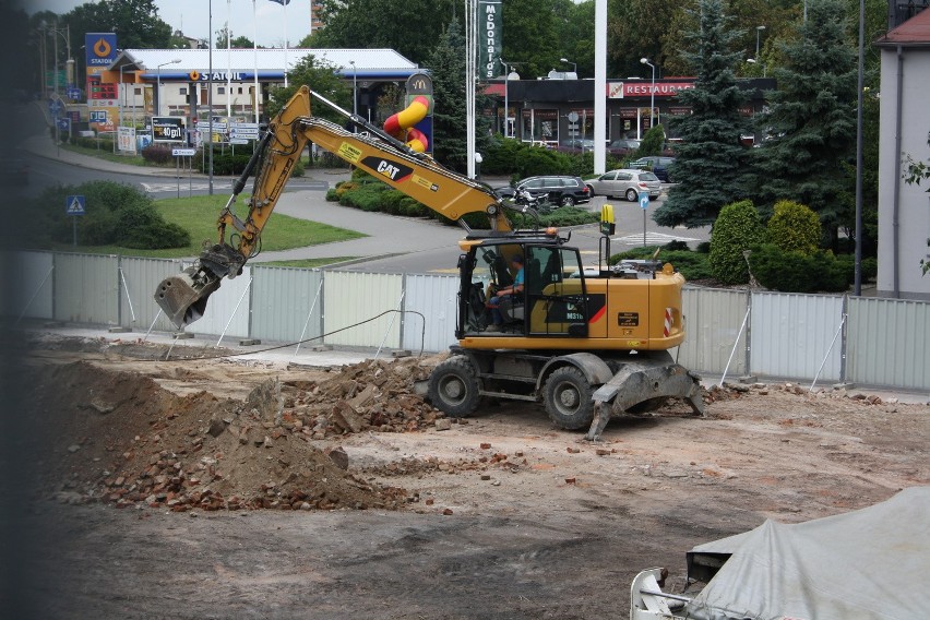 Teren leży w ścisłym centrum Raciborza