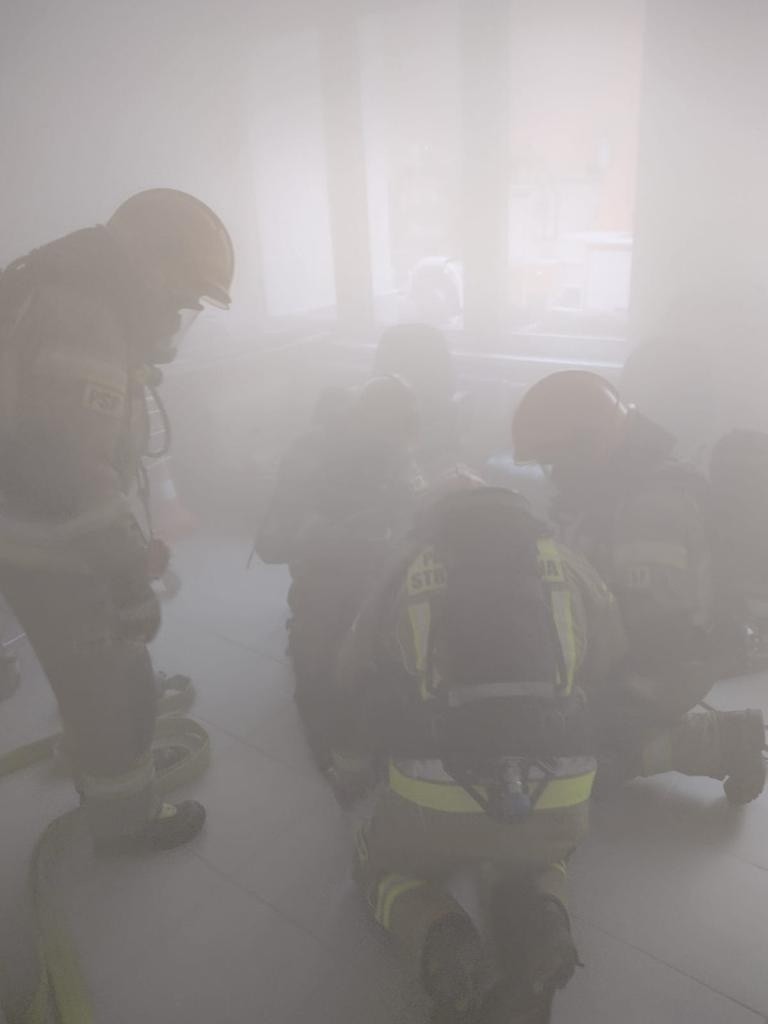 Tak ćwiczą strażacy w Krakowie