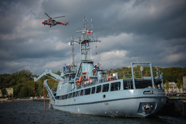 Na pokładzie ORP Lech Marynarki Wojennej RP doszło do nieszczęśliwego zdarzenia, w którym ucierpiało dwóch członków załogi