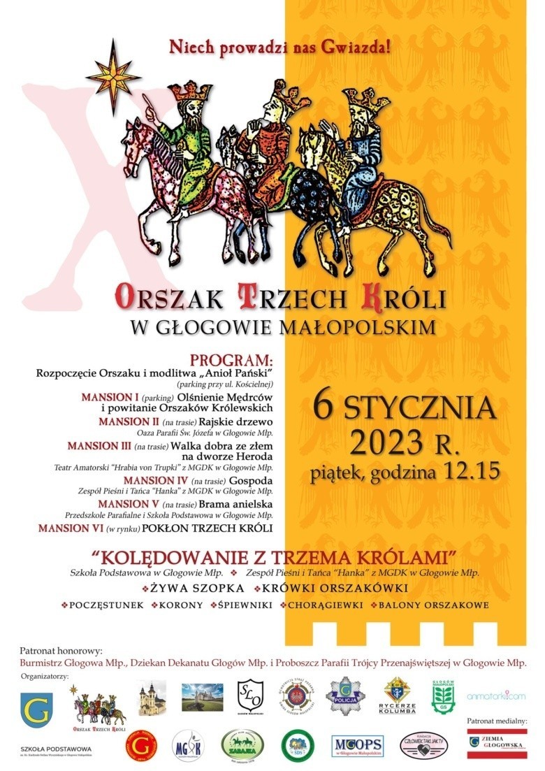 Orszaki Trzech Króli  już po raz 15. przejdą ulicami polskich miast. Sprawdź, gdzie na Podkarpaciu 