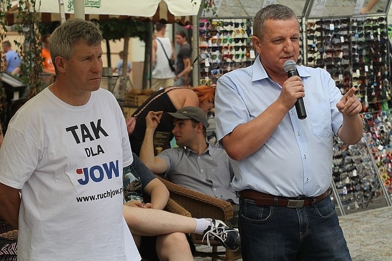 Debata polityczna Andrzeja Szejny i Jacka Wilka