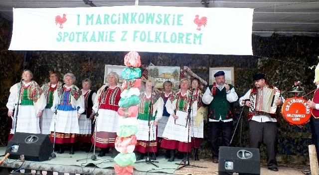 Jubileusz KGW w Marcinkowie połączono z przeglądem folkloru