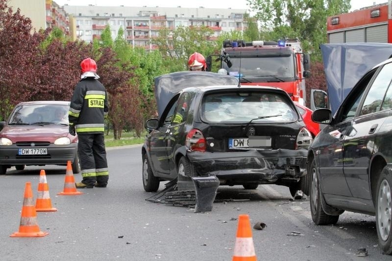 Wypadek na Rogowskiej, 08.05.2015