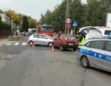 Wypadek na ul. Czechosłowackiej. Dwie osoby ranne