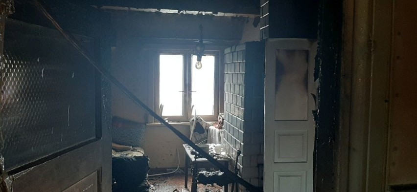 Dubiny. Tragiczny pożar w pow. hajnowskim. W środku domu były zwęglone zwłoki [ZDJĘCIA]