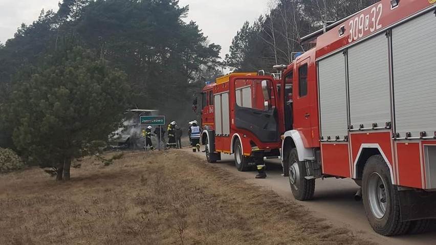 Strażacy z OSP Nowa Wieś Wielka otrzymali zgłoszenie w...