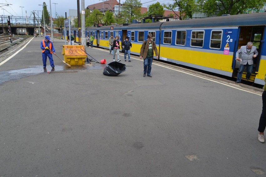 Gdańsk: Zwłoki mężczyzny przy stacji kolejowej Gdańsk Główny