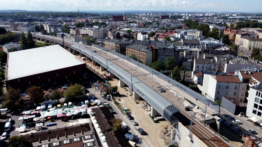 Kraków. Nowy przystanek kolejowy w centrum. Jak wygląda z bliska?