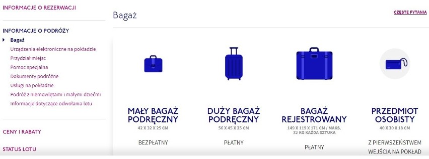 Wizz Air: koniec darmowego bagażu podręcznego. Od jesieni na pokładzie tylko duży za pieniądze