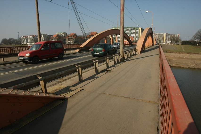 09.03.2014 wroclaw most trzebnicki odra remont most sie...