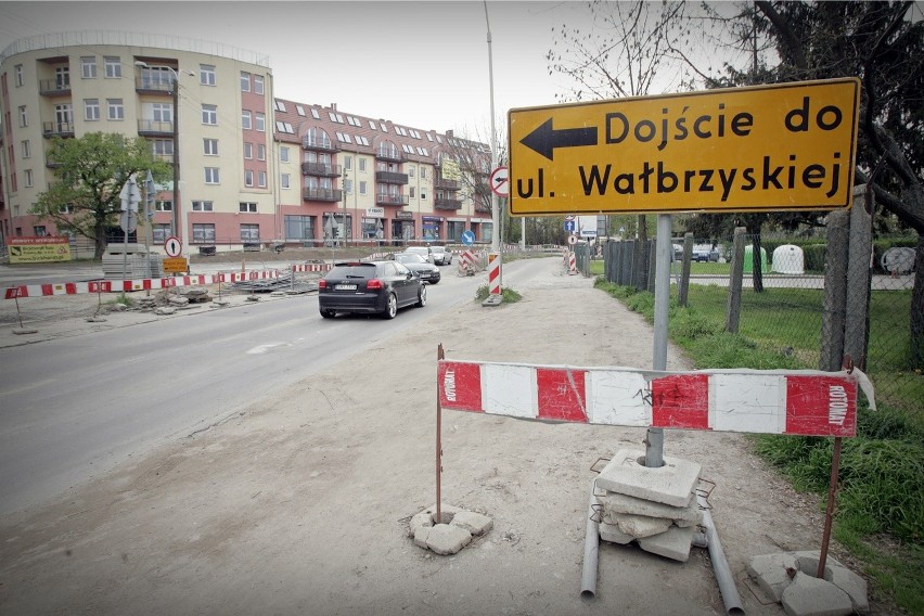 Tak wyglądała remontowana ulica Przyjaźni w kwietniu tego...