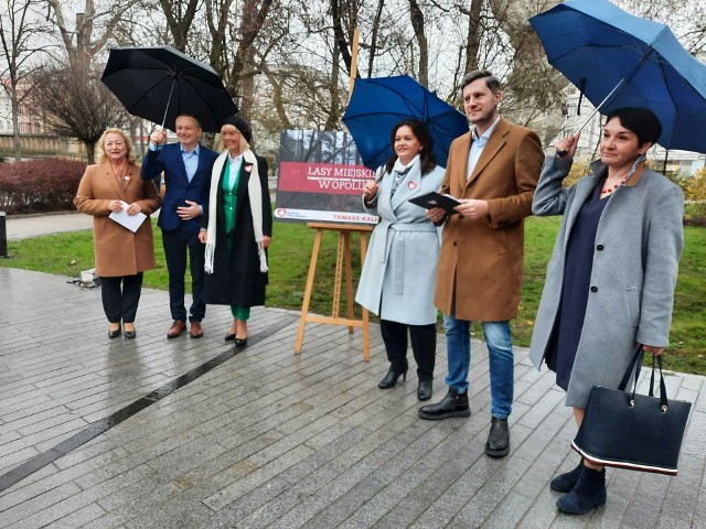 Lasy miejskie w Opolu to jeden z pomysłów kandydatów Koalicji Obywatelskiej na radnych.