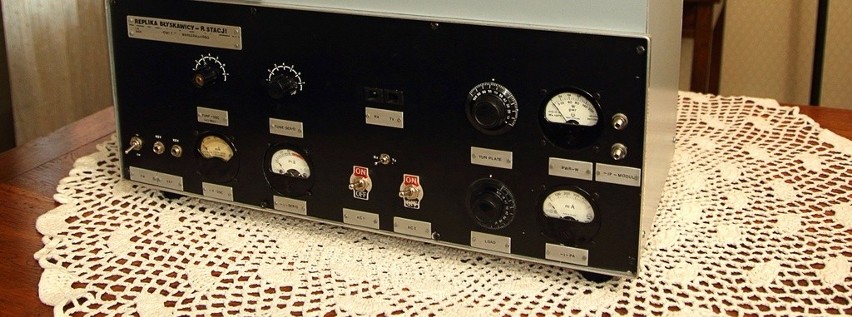 Replika słynnej radiostacji znajduje się dzisiaj w Muzeum...