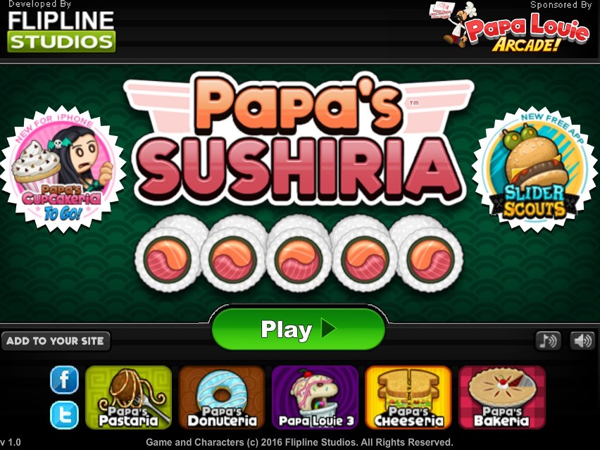 Papa’s Sushiria – kolejna gra od Flipline Studio z serii