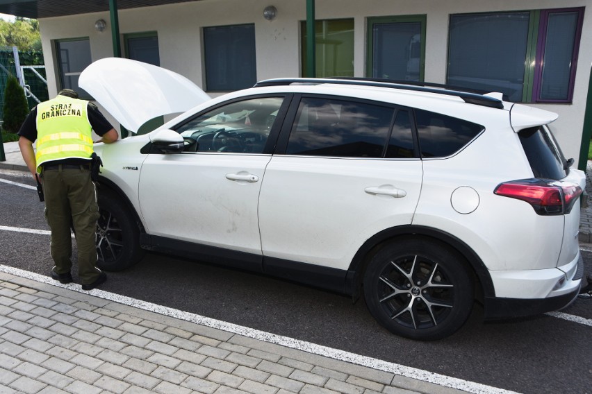 Toyota, którą Ukrainiec chciał wyjechać z Polski, została...