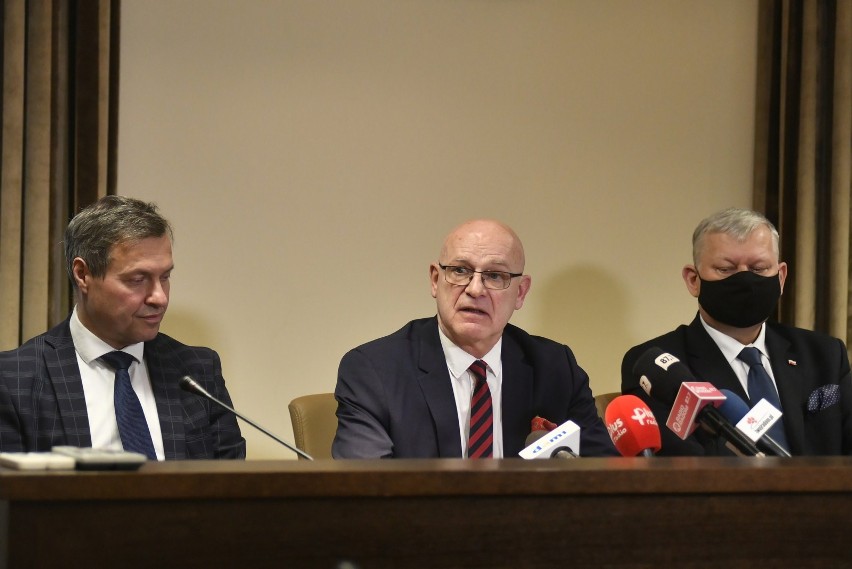 Na zdjęciu od lewej: Sławomir Baćkowski - przewodniczący...