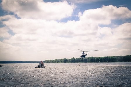 Siedmiu ukraińskich milicjantów z jednostki specjalnej Sokół, ćwiczyło z pododdziałem antyterrorystycznym policji w Łodzi.