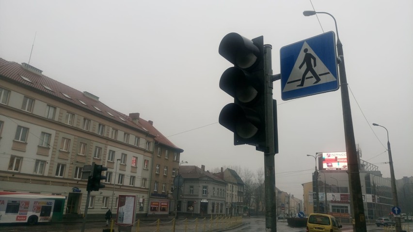 Sygnalizacja na przejściu dla pieszych przy ul. Sikorskiego...