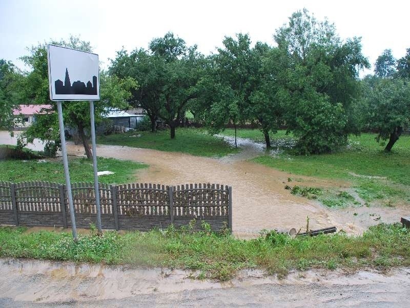 Powódż w Lelowie i Białej Wielkiej