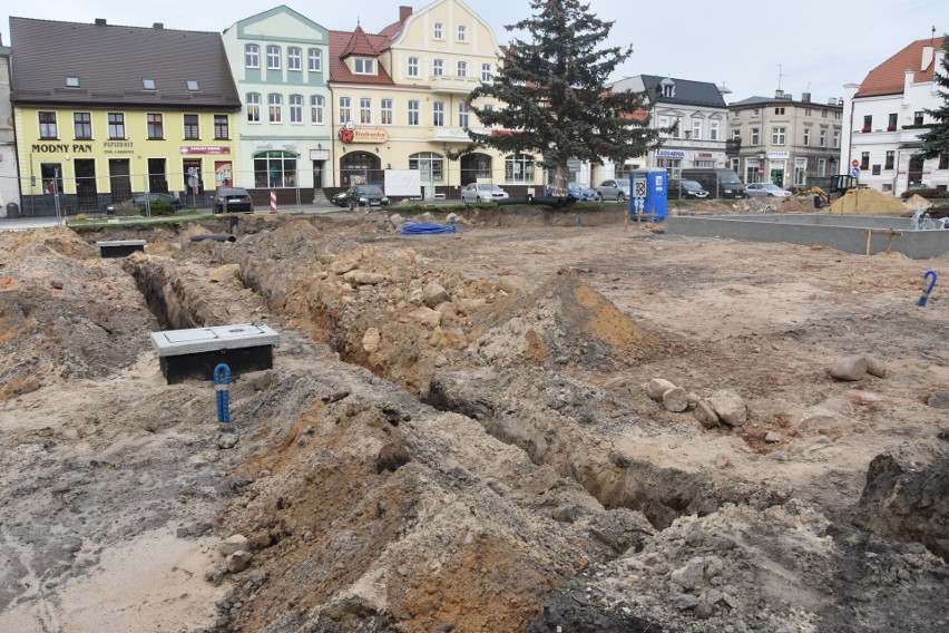 Prace związane z rewitalizacją rynku w Koronowie potrwają 10...