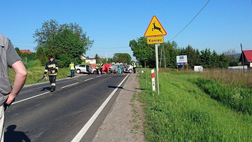 Nawojowa Góra. Śmiertelny wypadek i duże utrudnienia w ruchu