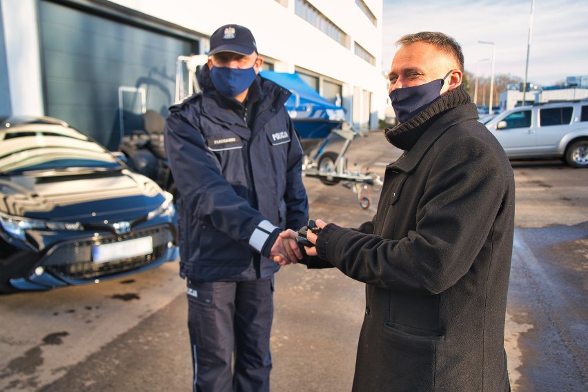 Kujawsko-pomorska policja otrzymała sprzęt za 350 tysięcy...