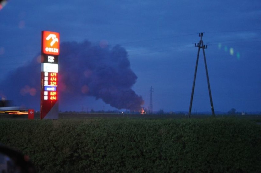 Pożar w Pyszącej wybuchł we wtorek, 24 kwietnia wieczorem.