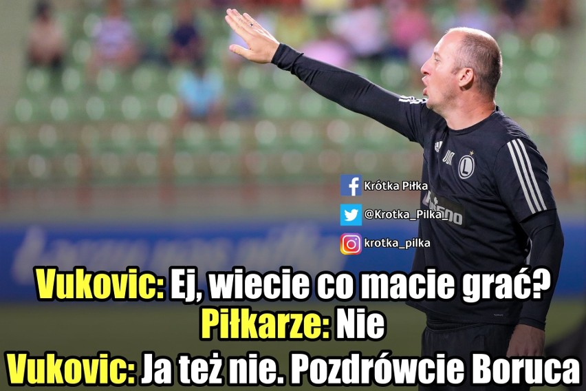 Najlepsze memy po meczu Górnik Zabrze - Legia Warszawa....