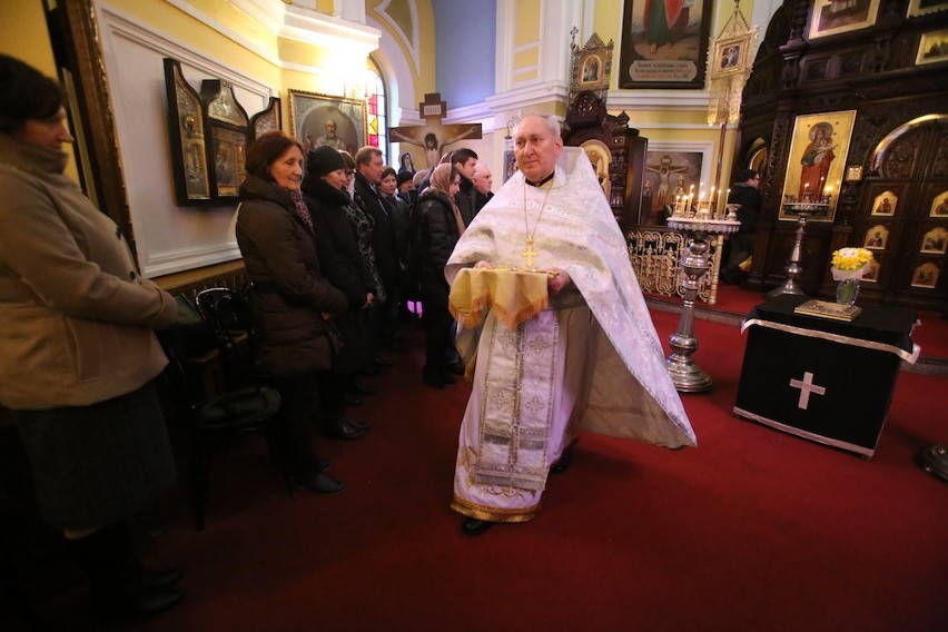 Prawosławny arcybiskup w sosnowieckiej cerkwi