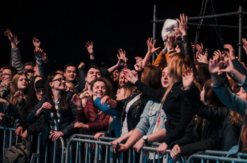 Juwenalia 2017 w Lublinie. Patrycja Markowska i Agnieszka Chylińska na scenie