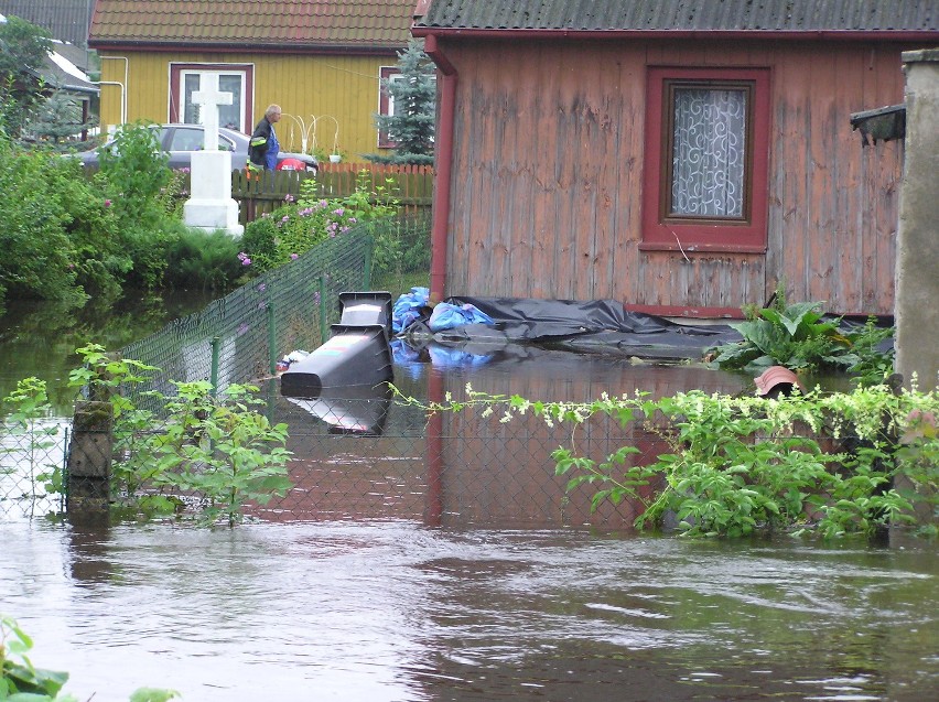 Lokalna powódź w gminie Rzeczniów